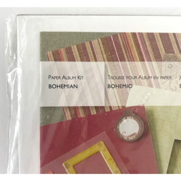 CREATIVE MEMORIES Bohemian Paper Album Scrapbooking Kit Pink Romantic - Picture 3 of 4